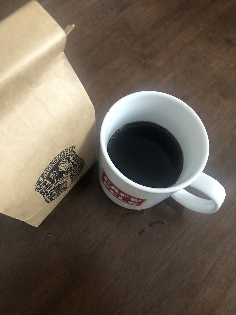 美味しい珈琲の出来上がり